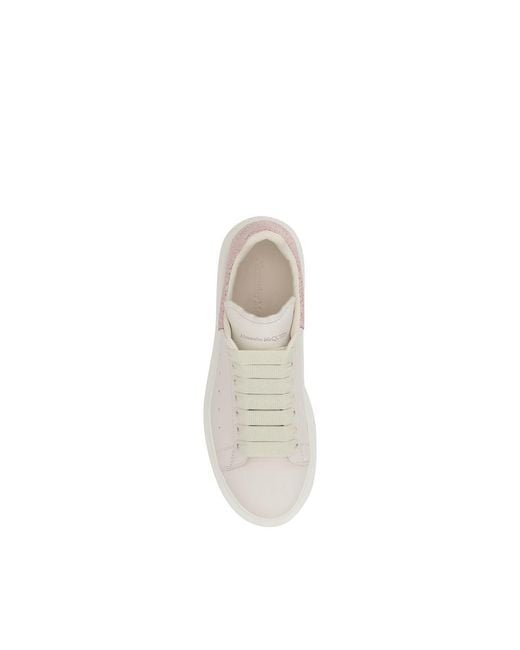 Alexander McQueen Gray Leather Sneakers