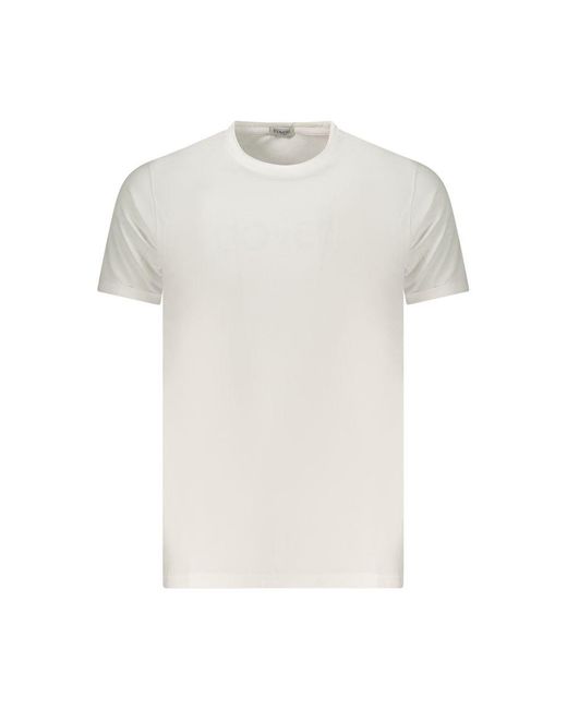 COVERI MOVING White Cotton Men's T for men