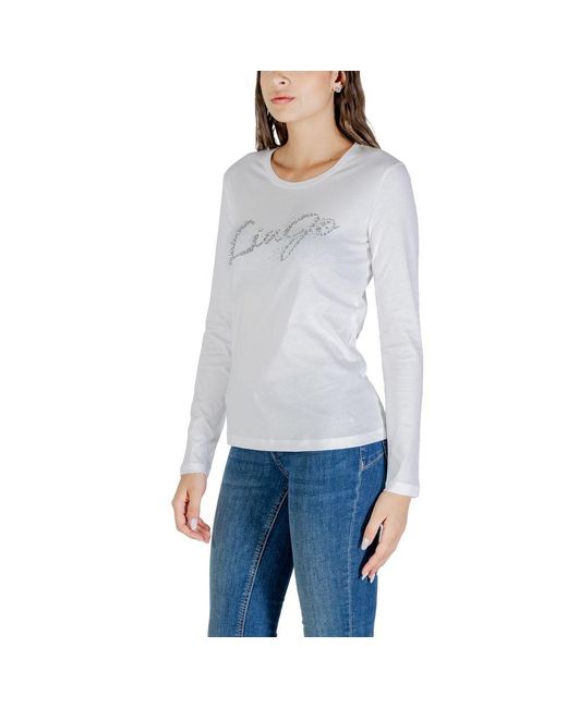 Liu Jo Blue Cotton Long Sleeve