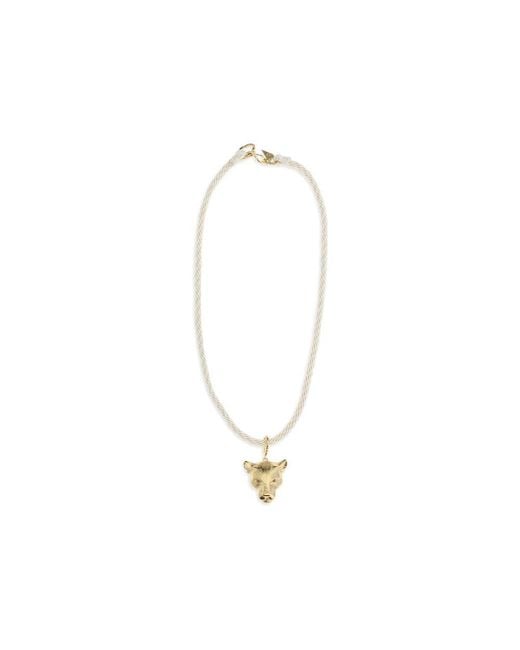 Forte_forte Metallic Gold Bronze Necklace