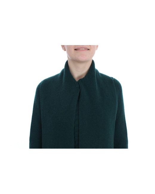 Dolce & Gabbana Green Knitted Cashmere Cardigan