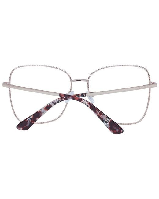 MARCIANO BY GUESS Metallic Rose Gold Metal Glasses (frames)