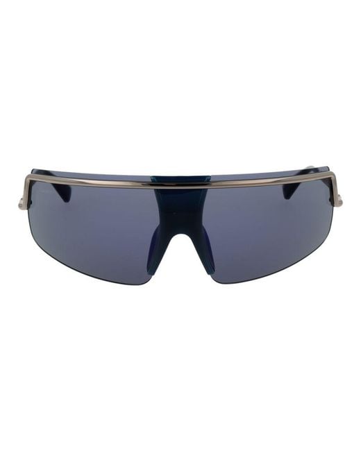 Max Mara Blue Metal Sunglasses