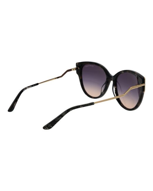 MARCIANO BY GUESS Blue Black Acetate Sunglasses