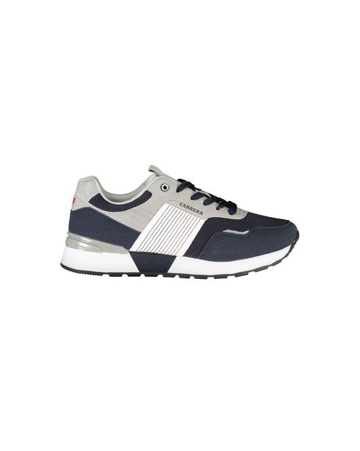 Carrera Blue Polyester Sneaker for men