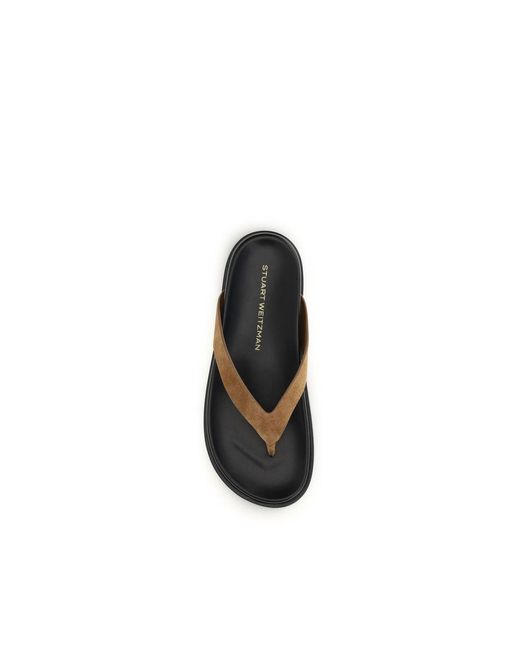 Stuart Weitzman Multicolor Calf Leather Bos Taurus Flip