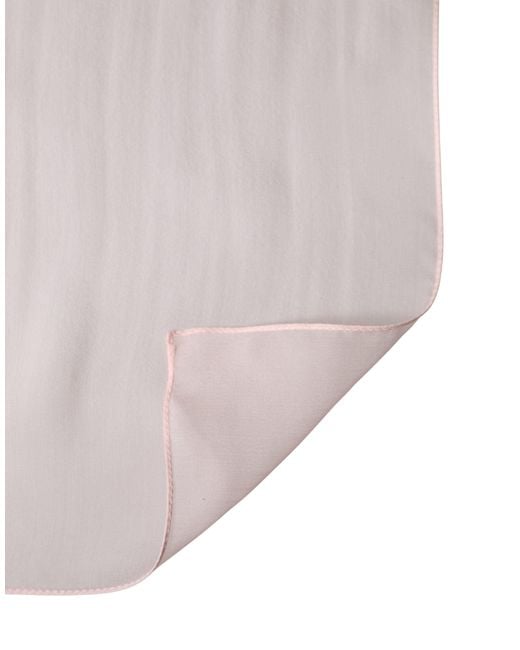 Dolce & Gabbana Gray Light Silk Neck Wrap Foulard 91.5Cm X 88Cm Scarf
