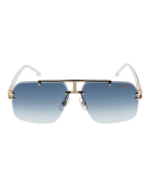 Carrera Blue Gold Men Sunglasses for men