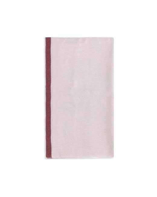 Brunello Cucinelli Pink Cashmere Scarf for men