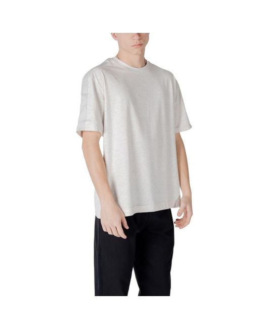 Calvin Klein Gray Cotton T for men