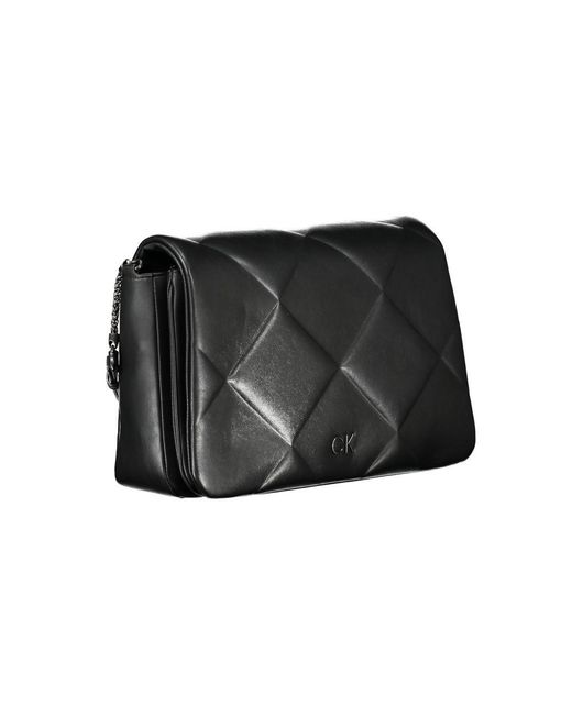 Calvin Klein Black Polyester Shoulder Bag