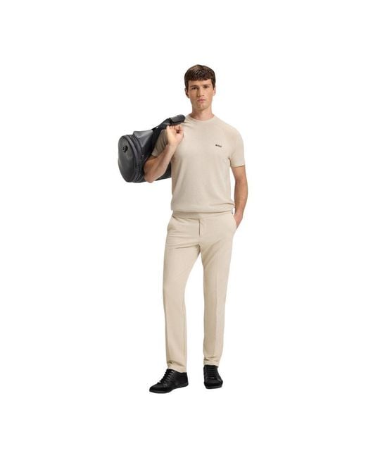 Boss Natural Polyester Skinny Pants for men