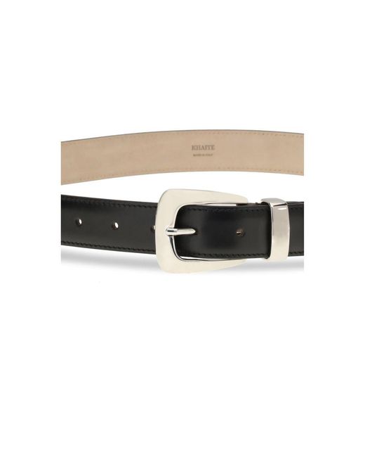 Khaite Black Benny Belt