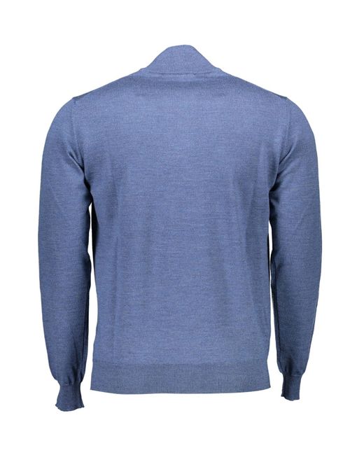 Harmont & Blaine Blue Wool Sweater for men