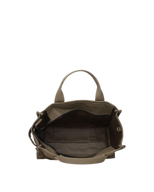 Marc Jacobs Metallic Green Fabric Handbag
