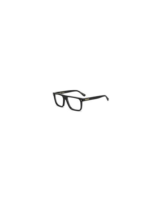 DSquared² Multicolor Black Acetate Glasses (frames) for men
