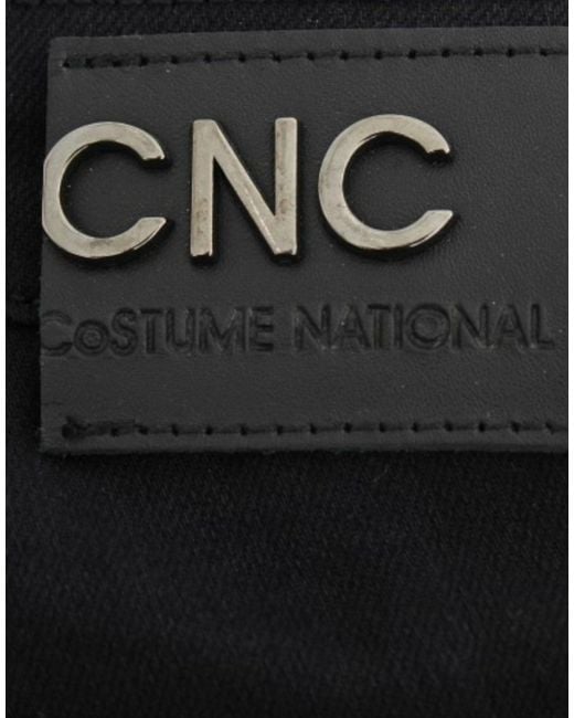 CoSTUME NATIONAL Straight Leg Jeans Black Sig12469