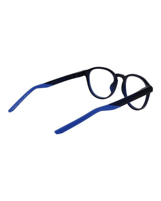 Nike Blue Stainless Steel Glasses (frames) for men