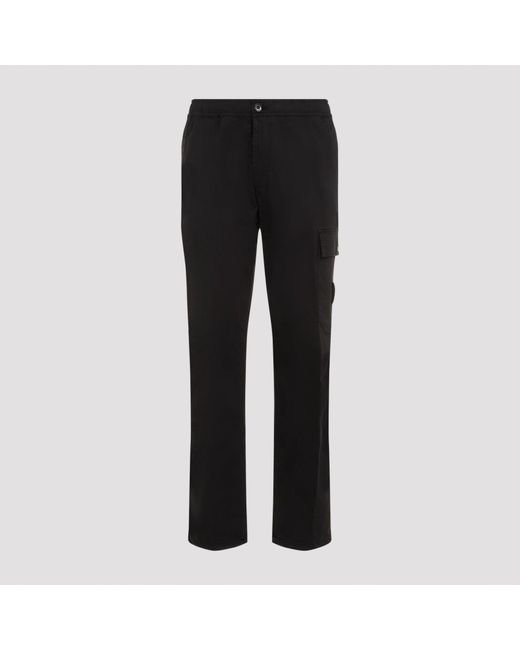 Stone Island Black Regular Fit Ghost Pant For for men