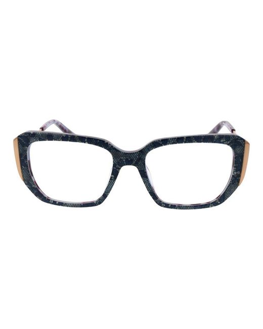 MARCIANO BY GUESS Blue Multicolor Acetate Glasses (frames)