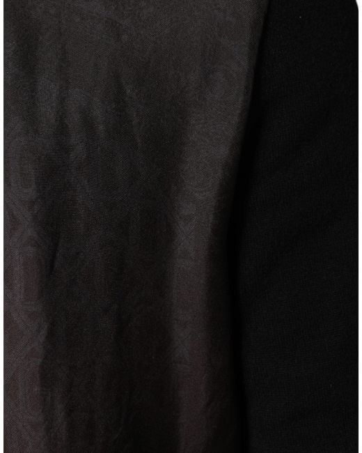 Dolce & Gabbana Black Logo Monogram Full Zip Bomber Jacket for men