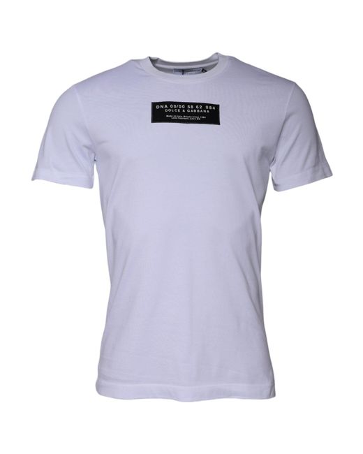 Dolce & Gabbana Blue Dna Tshirt Short Sleeve for men