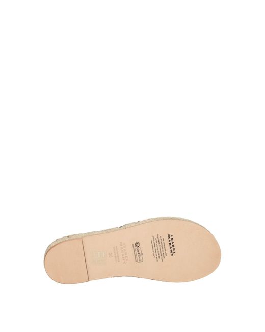 Isabel Marant Black Leather Sandal