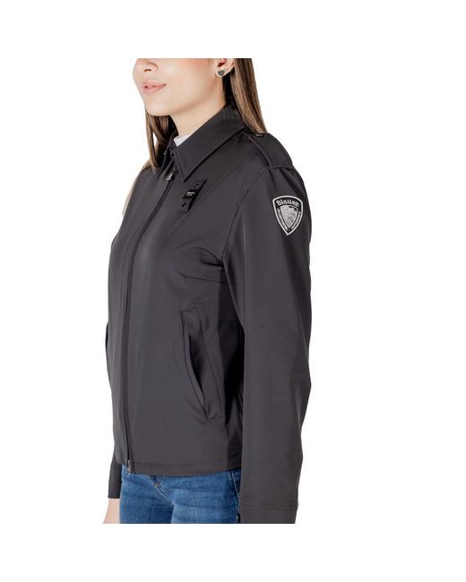 Blauer Black Polyamide Jackets & Coat