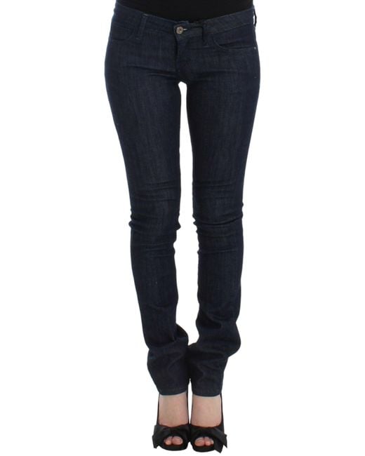 CoSTUME NATIONAL Skinny Leg Jeans Blue Sig12552