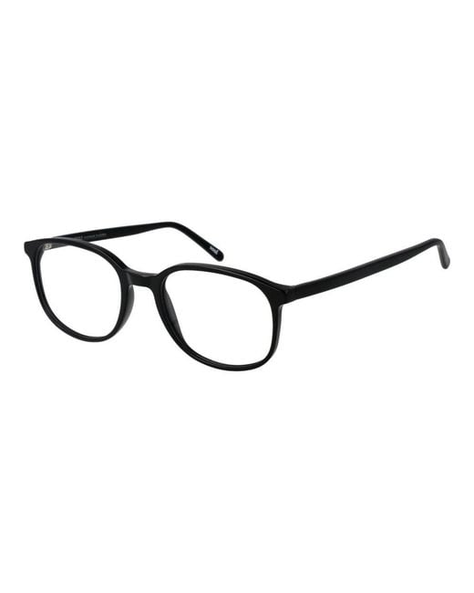 Andy Wolf Black Acetate Glasses (frames)
