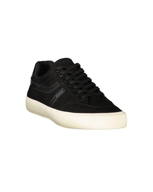 Boss Black Polyurethane Men's Sneaker for men