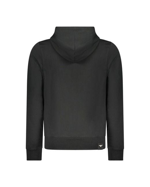 Accademia Militare Black Cotton Men's Hoodie for men