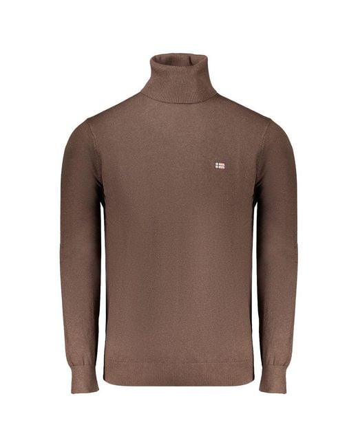 Norway 1963 Brown Marrone Polyamide Men Sweater for men