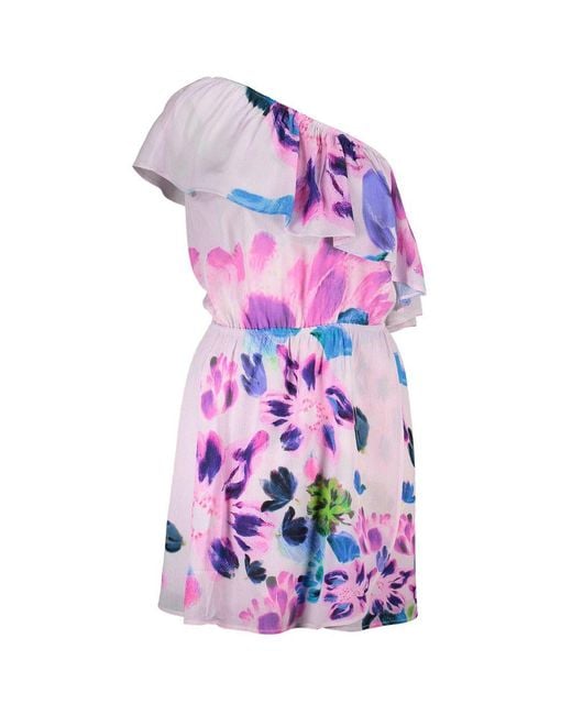 Desigual Purple Viscose Dress