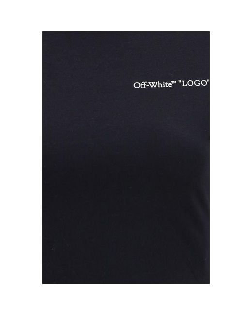 Off-White c/o Virgil Abloh Black Cotton T-shirt - M