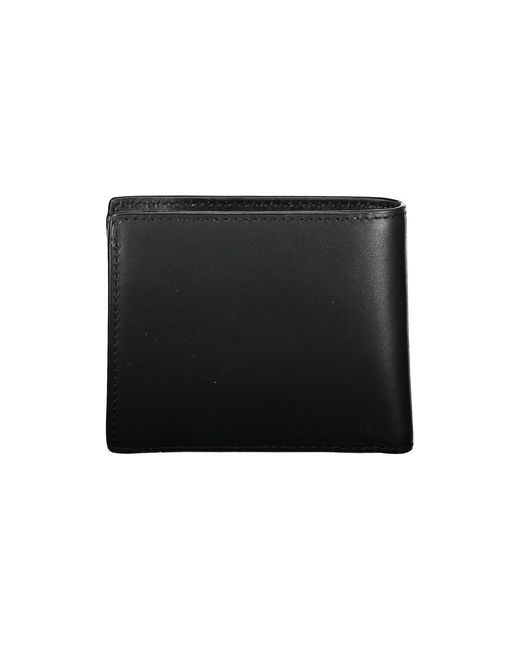 Tommy Hilfiger Black Sleek Leather Wallet For The Modern for men