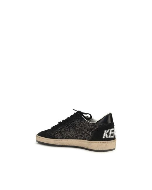 Golden Goose Deluxe Brand Black Calf Leather Bos Taurus Low Top Sneakers