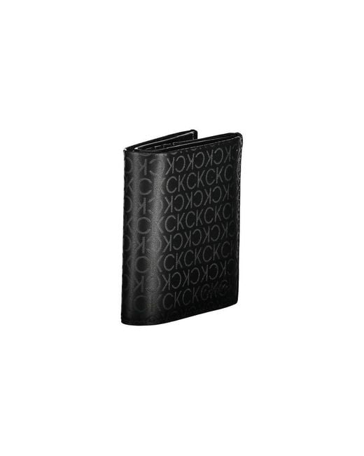 Calvin Klein Black Polyester Wallet for men