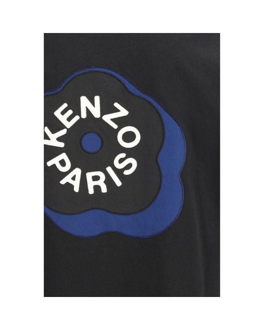 KENZO Black Cotton T for men