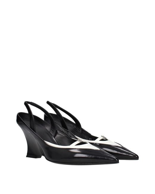 Givenchy Black Raven Sandals Leather