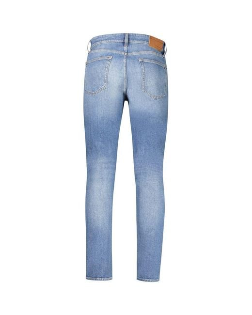 Tommy Hilfiger Blue Blu Cotton Men Jeans for men