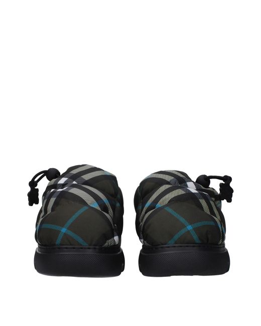 Burberry Black Green Fabric Slip for men