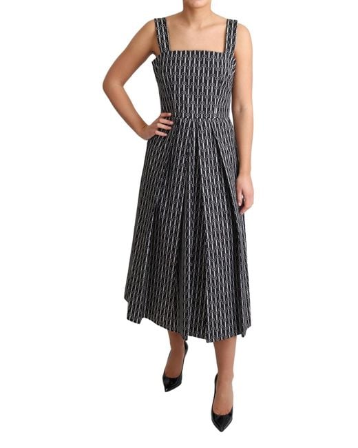 Dolce & Gabbana Black Midi Dresses