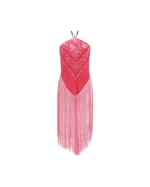 Conner Ives Pink Piano Shawl Top