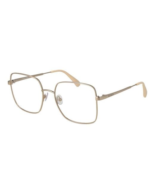 MAX&Co. Metallic Gold Metal Glasses (frames)
