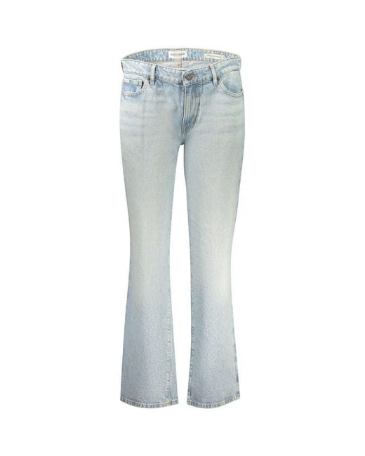Guess Blue Azzurro Cotton Jeans