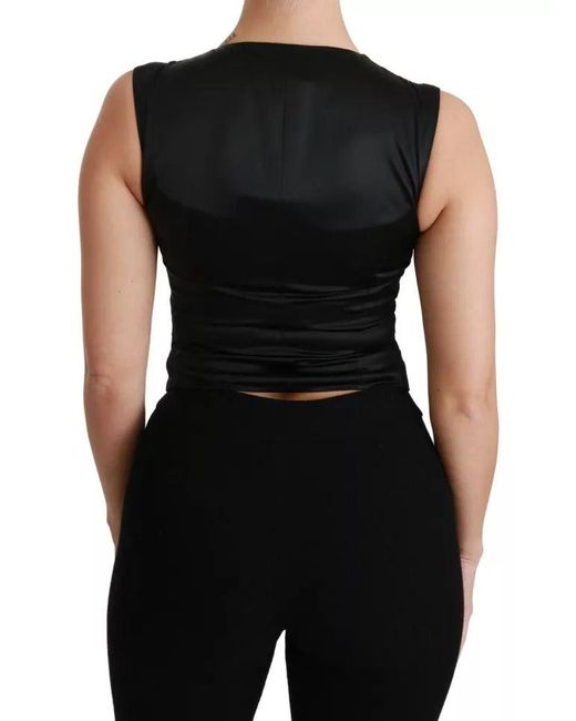 Dolce & Gabbana Black Waistcoats