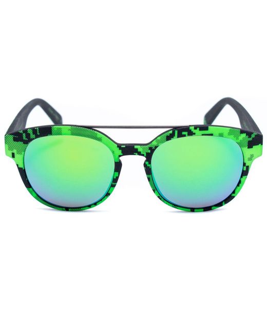 Italia Independent Brown Acetate Sunglasses
