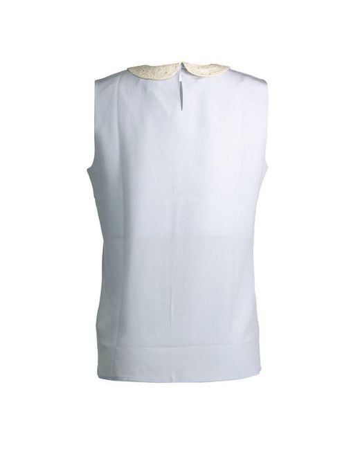 Gant Blue Sleeveless Tops