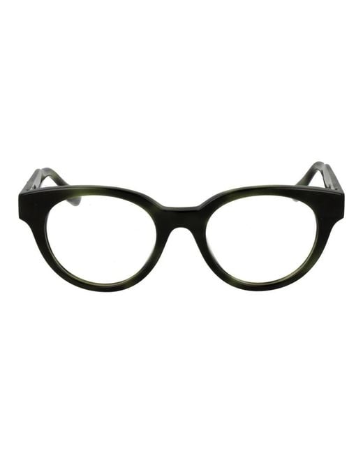 Trussardi Black Bicolor Acetate Glasses (frames)